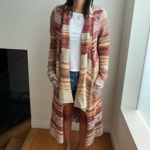 Free People Boho Cardigan Sweater